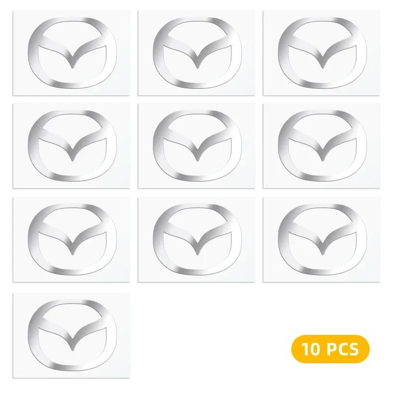 Металлический значок для автомобиля Наклейки для декора салона автомобиля Значки Авто Стайлинг Для Mazda 3 mx5 6 cx5 rx8 cx3 2 3 2020 mx5 nd Аксессуары