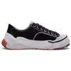 Li Ning Wu Ji Wear Resistant Breathable Low Top Skate Shoes Women Sneakers Black White AZGT038-1