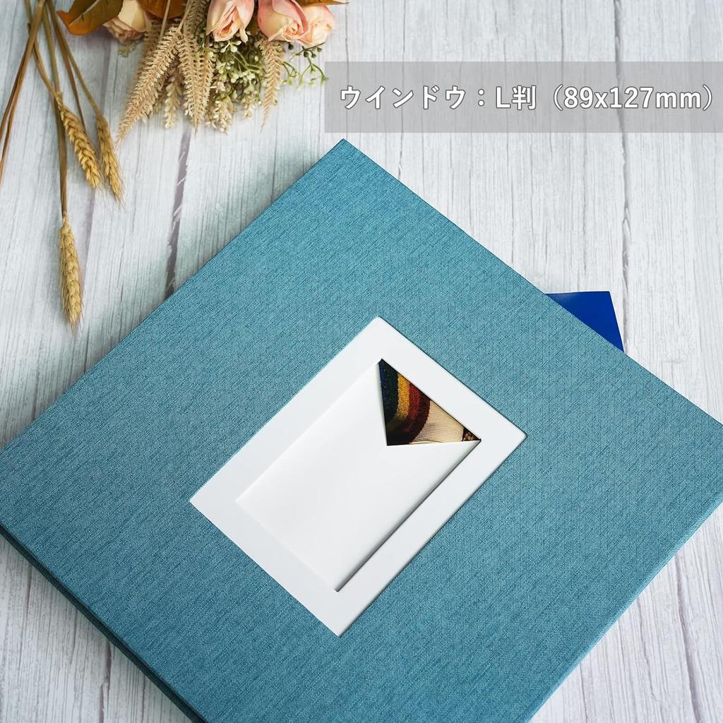 Raoendis 20 L 240 Large Photo Photo Photo Handmade Mounting Home Growth Record Album, Stick-on Type, Sheets/40 Pages, Size, Sheets, Capacity, DIY,