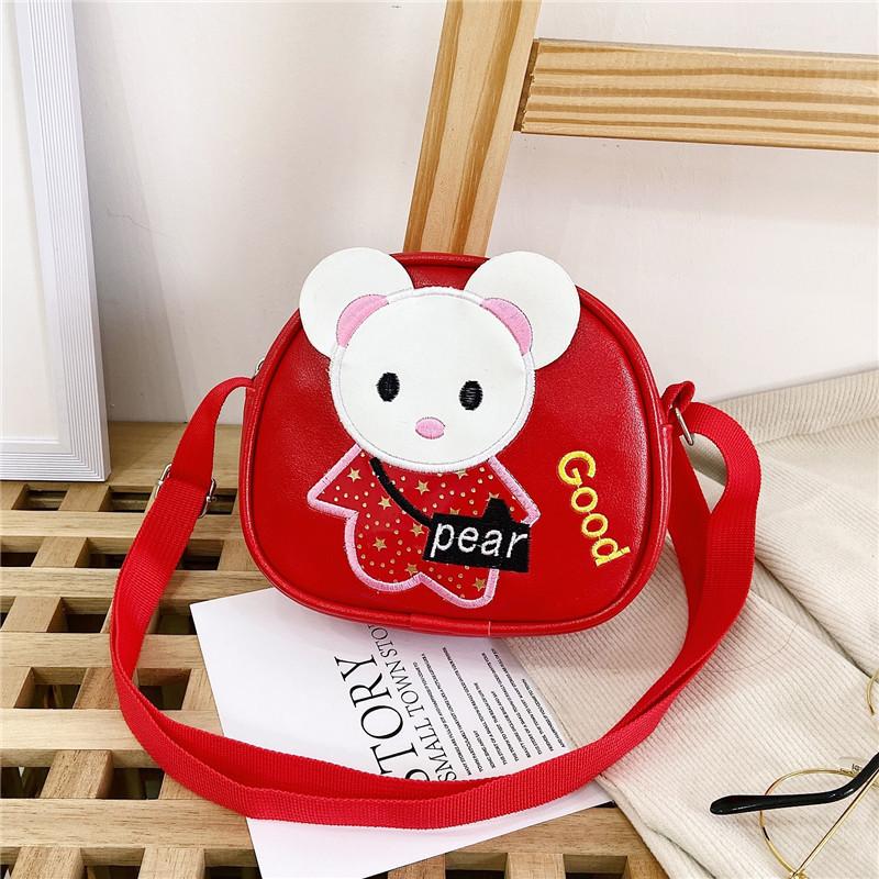 Rabbit Mouse And Shoulder Bag Adjustable Shoulder Strap Childrens Zipper Design