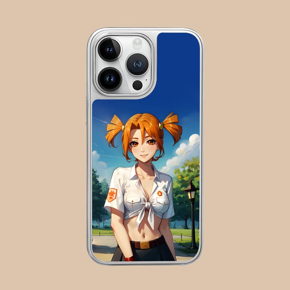 Вечное Лето Алиса Покрытие Серебром Чехол для Мобильного Телефона для iPhone 17 16 15 14 13 12 11 Air Pro Max Plus Цветной Чехол
