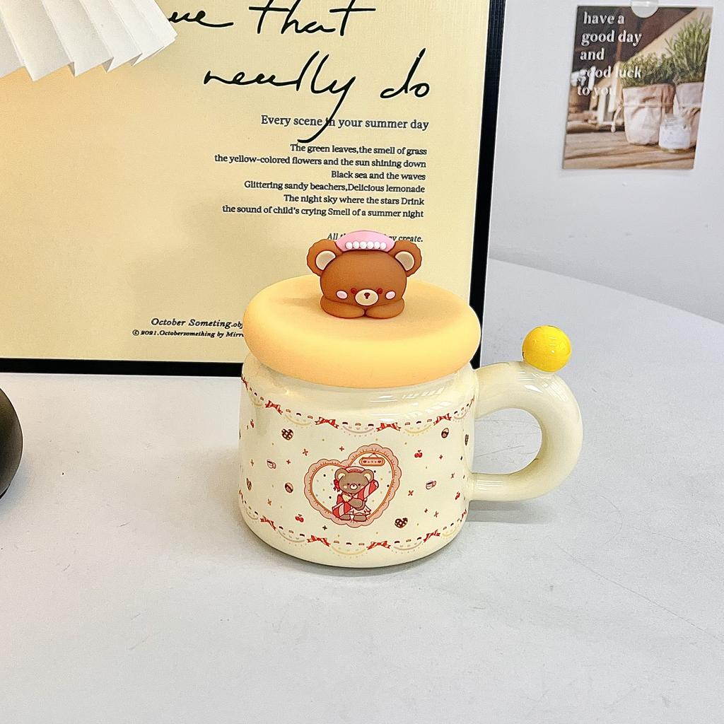 Кружка Щенок Керамическая Милая Чашка для Воды Бытовая Детская Кружка для Молока Высококачественный Сувенир Подарок на День Рождения