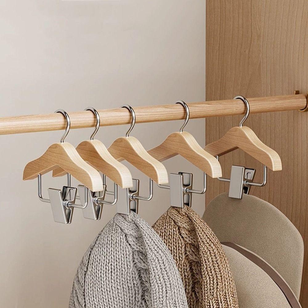 with Clip Kids Hanger Anti Slip Coat Hanging Rack New Mini Hanger