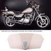 Universal Motorcycle Adjustable Windscreen Wind Deflector Windshield (Tawny)