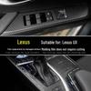 Наклейка на консоль из углеродного волокна «Звездное небо» для интерьера Lexus UX 19-20, модификация рычага переключения передач