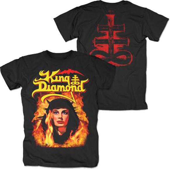 Новая Аутентичная Футболка King Diamond Fatal Portrait Mercyful Fate Black Metal Band Унисекс