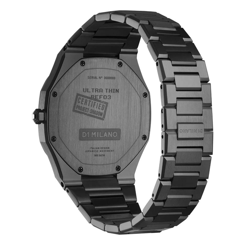 Authorized Distributor D1 Milano Watch UTBJSH Ultra Thin Shadow 40mm Stainless Steel Strap [D1 MILANO] Men's [ULTRA THIN]
