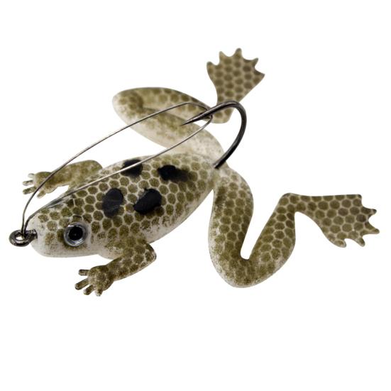 3 шт. 6 см Мини Рыбалка Искусственная Реалистичная Приманка Воблер Водяная Лягушка Свимбейт