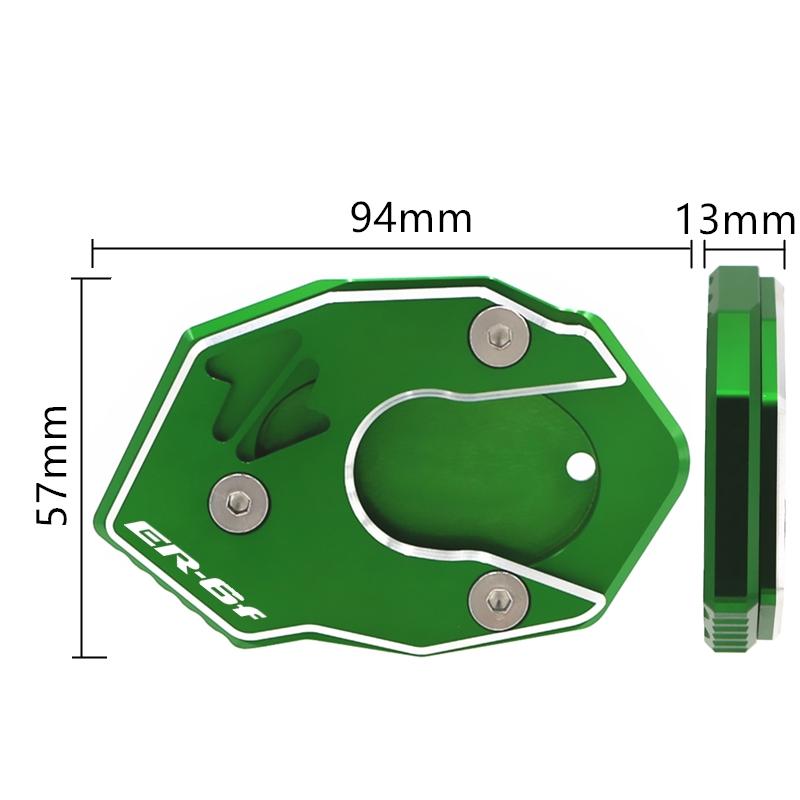 Motorcycle For KAWASAKI ER 6N ER 6F ER6N ER6F ER-6N ER-6F Accessories Side Support Enlarged Block Parking