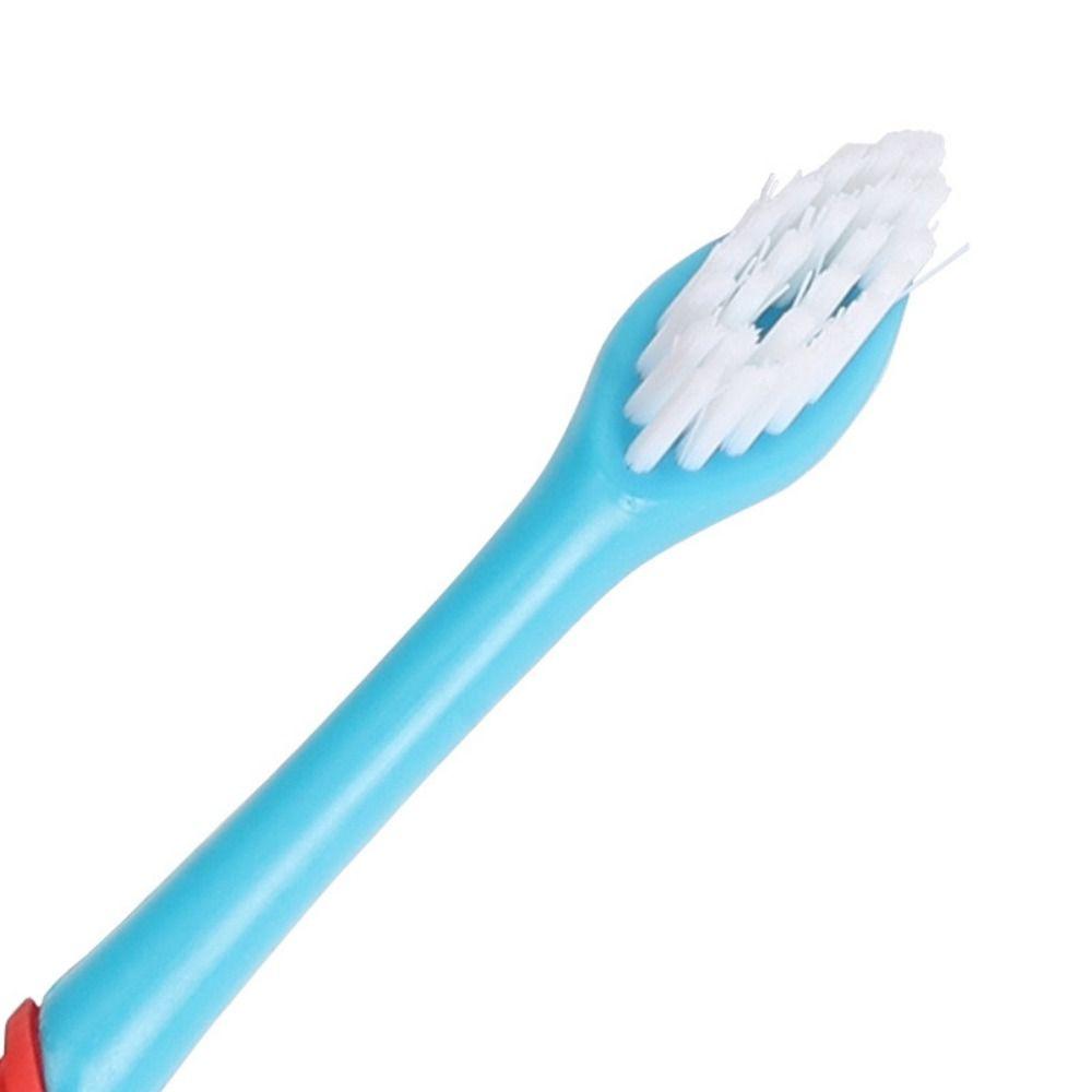 Plastic Multi-angle  Dog Toothbrush 360° Cat Grooming Toothbrush Pet Finger Toothbrush  Cleaning