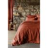 Housse de couette "Soline" toutes dimensions Lin lavé l'Effet Papillon - Soline Paprika - 200 x 200 cm - Soline Paprika -