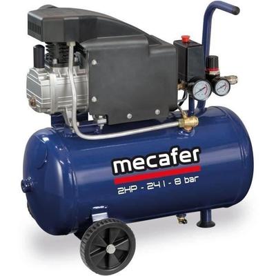 Компрессор - MECAFER - 425793 - Синий - 24 л - 2 л.с. - 8 бар
