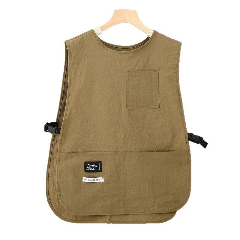 Водонепроницаемый и устойчивый к пятнам фартук в японском стиле для выпечки, кейтеринга и мастеров маникюра