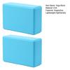 1/2Pcs EVA Yoga Block Supportive Non-Slip Foam Block Lightweight Pilates Meditation High Density Fitness Gym Blocks
