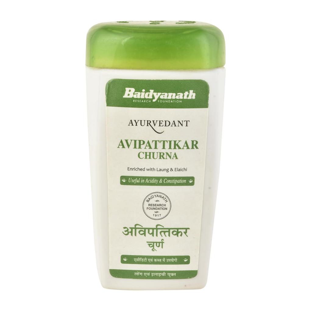 Baidyanath Ayurvedant Avipattikar Churna 100g Herbal Digestive Supplement For Gastric Comfort And Acid Balance Support