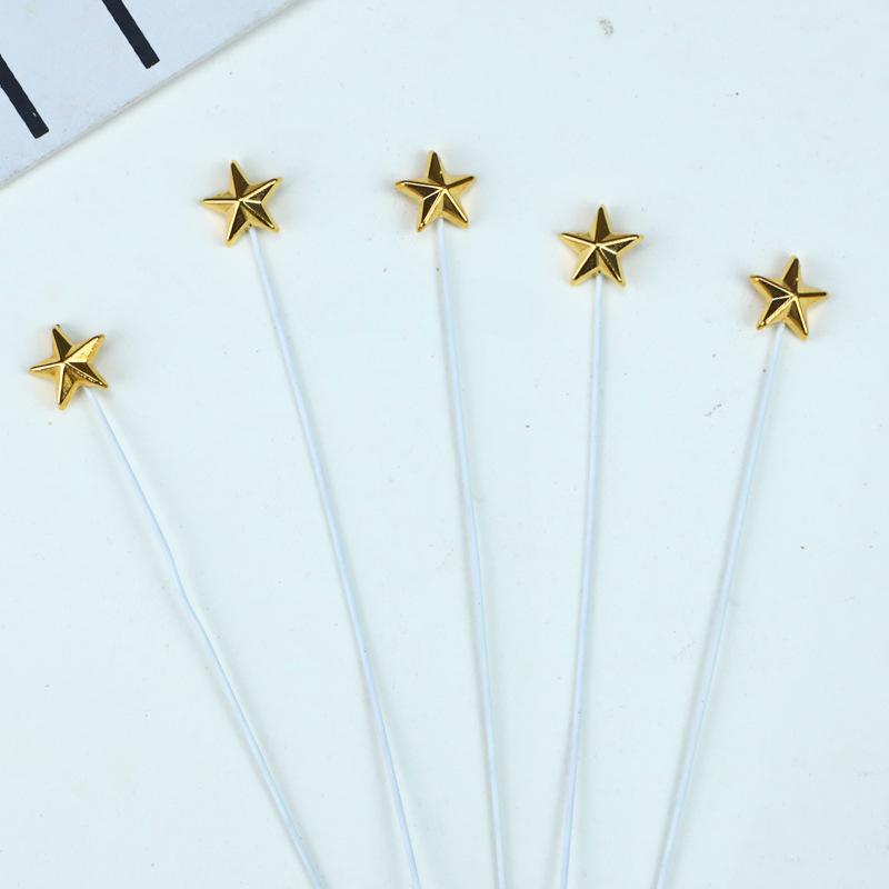 Мини, 3D Мини, Пентаграмма, Плагин для украшения торта, Украшение, Проволока, Пентаграмма, Звезда, Аксессуары для выпечки на день рождения