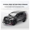 1/24 Nissan Patrol Металлический Литой Внедорожник Модель Автомобиля для Игрушек для Мальчиков Сплавная Модель со Спортивным Комплектом 6 Открывающихся Дверей A303