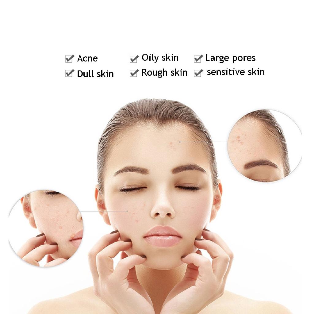 Многофункциональный светодиодный массажер для лица с горячим и холодным молоточком, ультразвуковой криотерапевтический лифтинг, вибрационный массажер для лица и тела, ионный прибор для красоты для спа-процедур