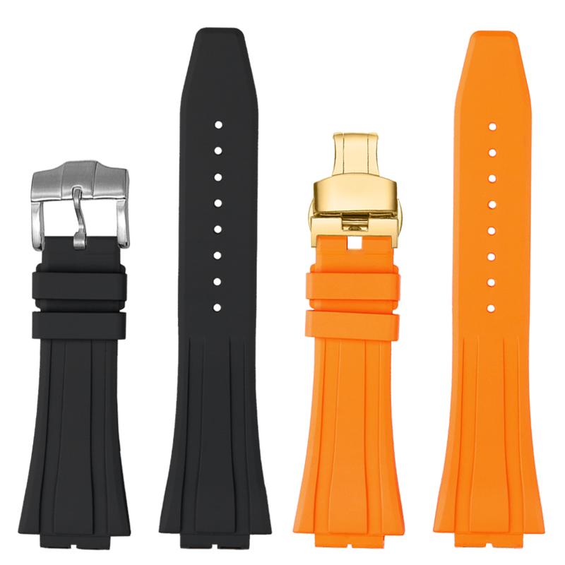 Premium-Grade Fluoro Rubber Watch Band for Casio G-SHOCK GA-2100/2110 GM5600 Strap Metal Butterfly Buckle Accessories
