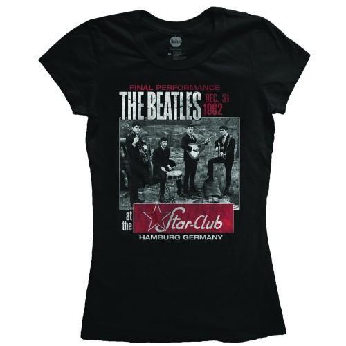 The Beatles Женская/женская футболка Star Club Hamburg