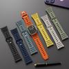 Спортивный силиконовый ремешок для Apple Watch band Ultra 49 мм 45 мм 44 мм 42 мм ремешок для часов браслет iwatch Серия 9 8 7 6 SE 5 4
