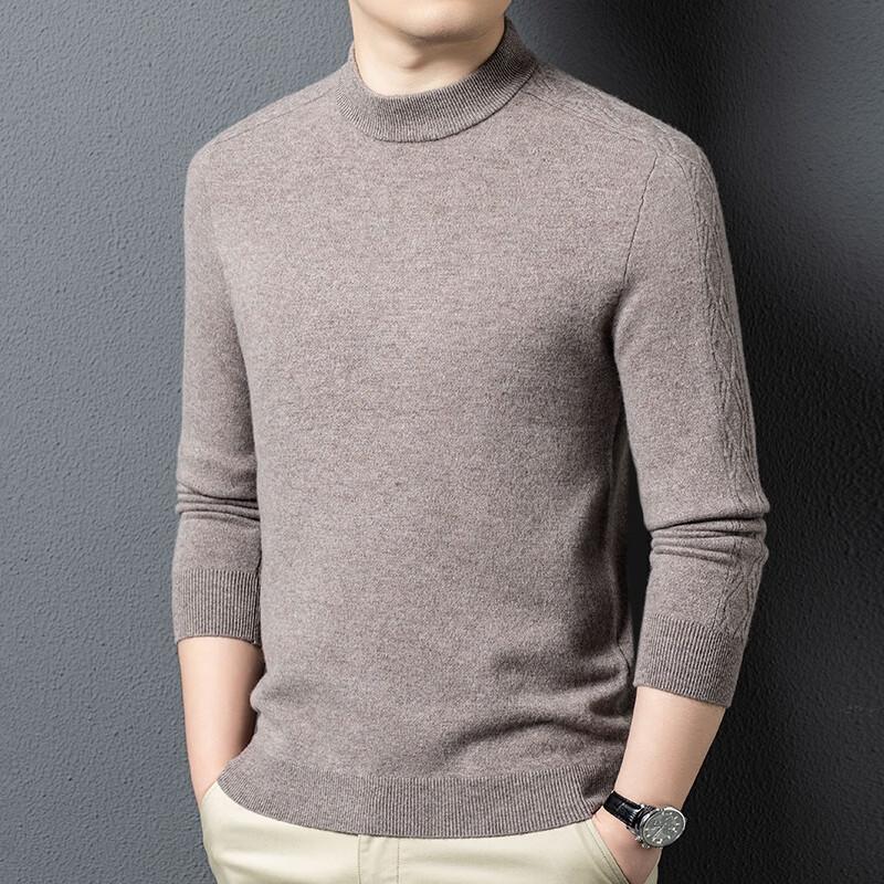 Men's Cashmere Blend Pullover Sweater