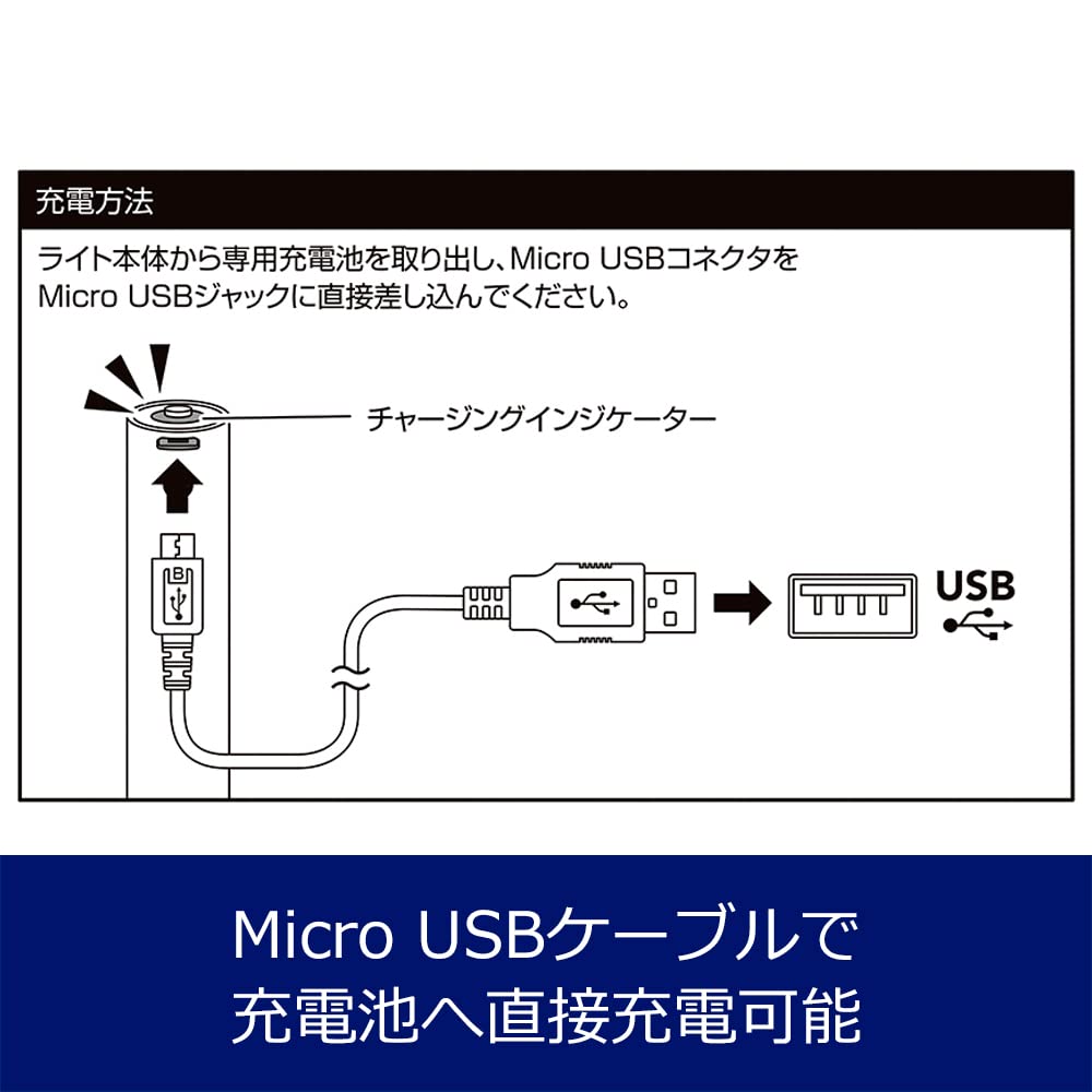 Фонарик GENTOS LED Light Перезаряжаемый Перезаряжаемый 130 Люмен G Series Handy Light Фонарик (Специальная батарея/батарея типа ААА) ГФ-104РГ