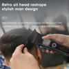 High Speed Hair Clipper Maglev Motor DLC Coated Blade Hair Cutting Supplies Cordless LCD Electric Clippers