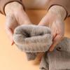 XiHong Women's Winter Knit Fleece Gloves