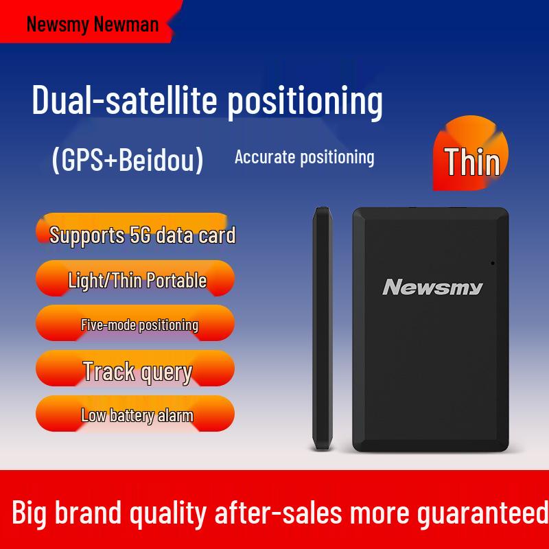 Newman Ultra-Thin 5G GPS Car Tracker & Anti-Lost Device for Suitcases and Elderly, No Installation Needed