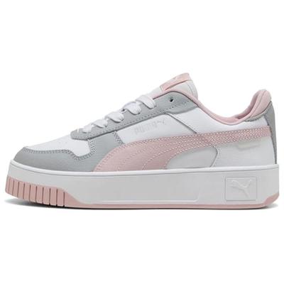 Carina Street Повседневные Удобные Модные Прочные Низкие Кроссовки Женские кроссовки Белые Серые 389390-53