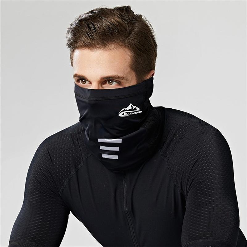 Summer Sun Protection Icy Silk Cycling Face Mask Reusable Face Scarf Mask For Outdoor Fishing Cycling