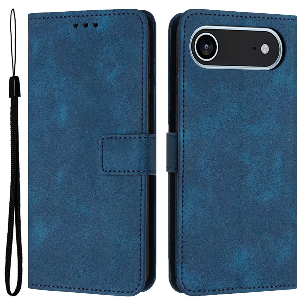 Для iPhone Air Case Чехол-кошелек из кожи однотонный Защитная крышка для телефона