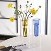 1Pc Home Decor Creative Flower Arrangement Nordic Style Glass Vase Good Gift Hydroponic Straight Staircase