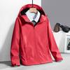 New Soft Shell Outdoor Jacket for Men and Women, Autumn and Winter Solid Color Single-sided Fleece Jacket