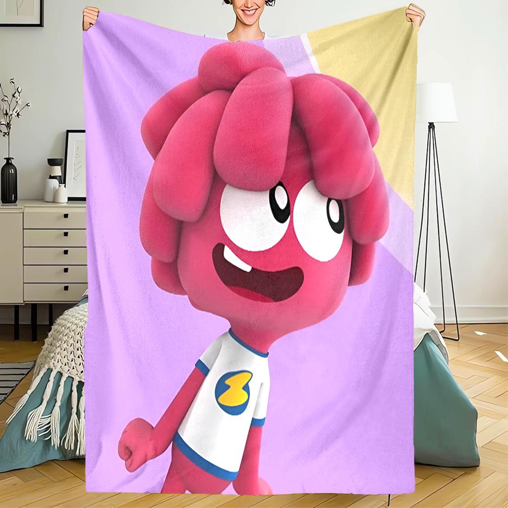 Jelly Jamm Theme Printed Blanket - Perfect for Couch, Bed, Travel & Outdoor Use | Machine Washable, Cozy & Durable.