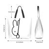 Miffy Tote Large Tote Can Be Used as a Makeup Eco Convenience Store Shopping Durable Convenience 50cm Wide x 40cm High x 15cm Thick Bag, Capacity,