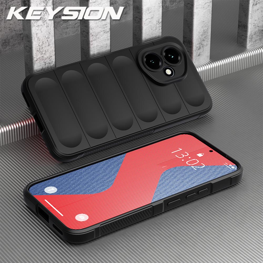 KEYSION Противоударный матовый чехол для HONOR 400 Pro 5G Нескользящая мягкая силиконовая задняя крышка для телефона для Huawei Honor 400 5G 400 Pro