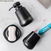 Ceramic Bathroom Kit Wash Set Bathroom 4-piece Set Mouth Cup Lotion Bottle Soap Dispenser Soap Dish Toilet Brush Home Toiletries