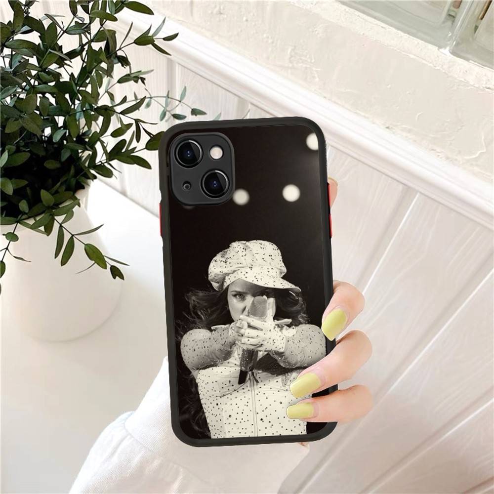 Emilia Mernes Mp3 Phone Case for iPhone 14 11 12 13 Mini Pro Max 8 7 Plus X XR XS MAX Translucent Matte Cover