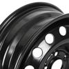 Черный стальной диск 15x6 дюймов подходит для Chevrolet Cruze 2016-2019 5x105 мм ET39 CB56.6 мм M12x1.5 Заводская запасная стальная колесная ступица