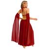 Women's Belly Dance Costume Set: Self-Tie Halter Crop Top with Built-In Briefs & Side Slit Chiffon Skirt + Removable Split Sleeves