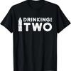 За двоих Смешная футболка для будущей мамы или папы