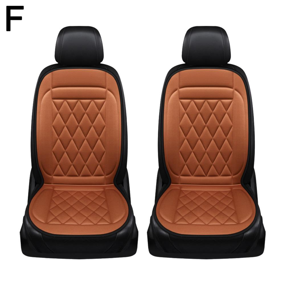 Универсальная автомобильная подушка с подогревом, интеллектуальный быстрый подогрев, 12 В/24 В, зимняя теплая подушка для сиденья автомобиля, чехол для автомобильного сиденья с подогревом