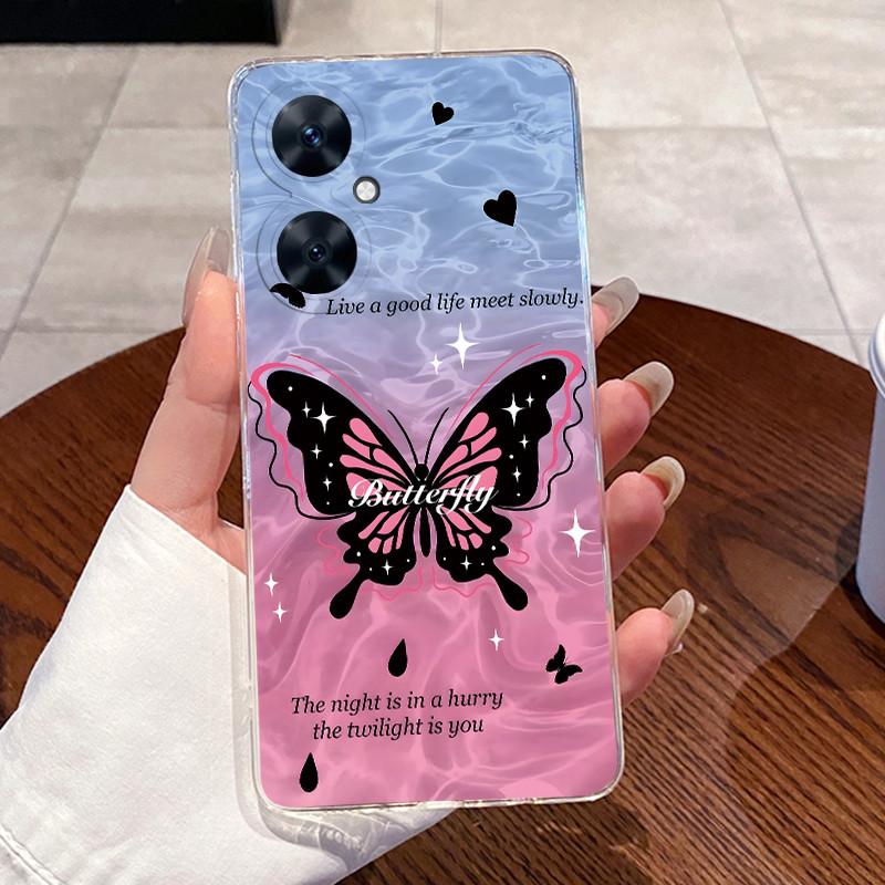 Чехол для телефона Huawei Nova 11 SE 12 SE BNE-LX1 Прозрачный Силиконовый Милый Мультяшный Кот Задняя Крышка для Nova 11SE 12SE Бампер