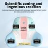 Подушка поясничной спинки из пены с эффектом памяти для автомобильных офисных игровых стульев и поддержки талии после родов, многофункциональная подушка для облегчения боли