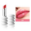 Lipstick, White Threaded Tube, Stylish and Simple, Natural Finish, Delicate Glitter, Silky and Lightweight Texture,6 Colors