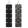 Wall Hanging Foldable Felt Jewelry Organizer Detachable Enamel Lapel Pin Display Panel Closet