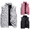 Mens Sleeveless Down Jacket Plus Warm Padded Padded Jacket Fashion Winter Vest