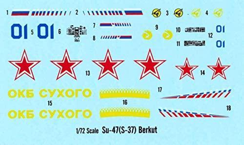 DOYUSHA 1/72 Масштаб Российский ВВС Су-47 (С-37) Пластиковая модель Беркут